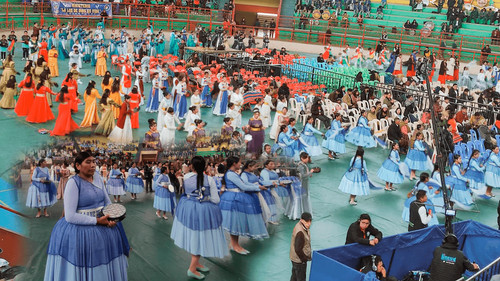 Masiva participación en la marcha y serenata cristiana de oración por El Alto y Bolivia  