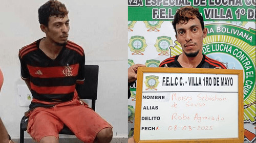 Detienen a ciudadano brasileño por atracos a joyerías en Santa Cruz 