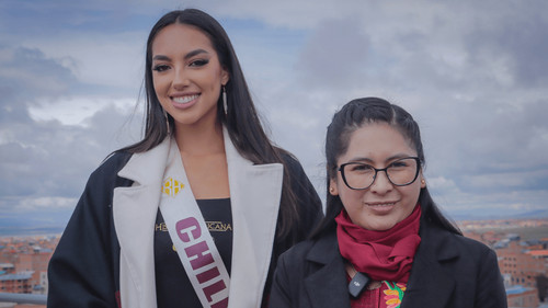 Alcaldesa Eva Copa destaca la presencia de reinas internacionales en El Alto para promover la cultura y el turismo