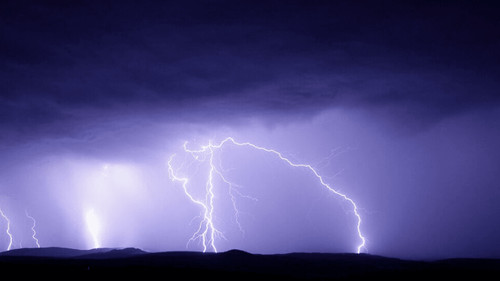 Alerta naranja por tormentas eléctricas y lluvias intensas en varios departamentos