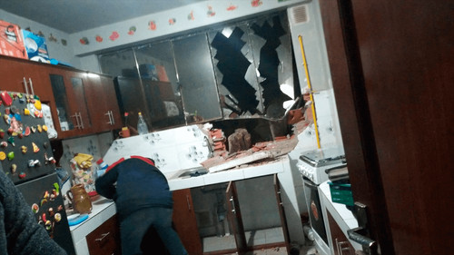 Deslizamiento de gavión afecta una vivienda en Tejada Alpacoma Bajo tras intensas lluvias