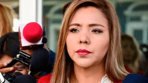 Gabriela Alcón evita hablar sobre caso Zúñiga y llama a no politizar la investigación