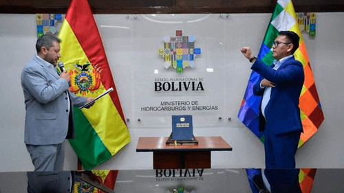 Omar Alarcón asume la presidencia de yacimientos de litio bolivianos
