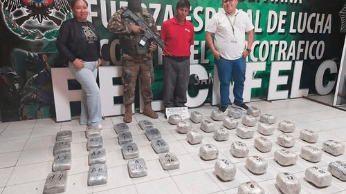 Más de 57 kilos de marihuana incautados en la carretera Bioceánica
