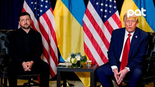 Zelensky llegó a Washington con la idea de replicar el acuerdo de paz de Medio Oriente y frenar la guerra con Rusia