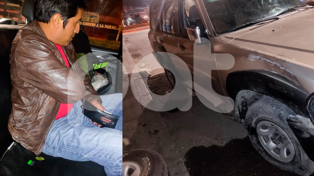 Vehículo involucrado en un accidente de la Gobernación de La Paz.jpg