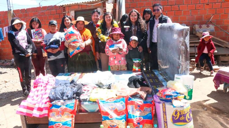 Gestión Social brinda apoyo a siete menores que quedaron al cuidado de su abuela