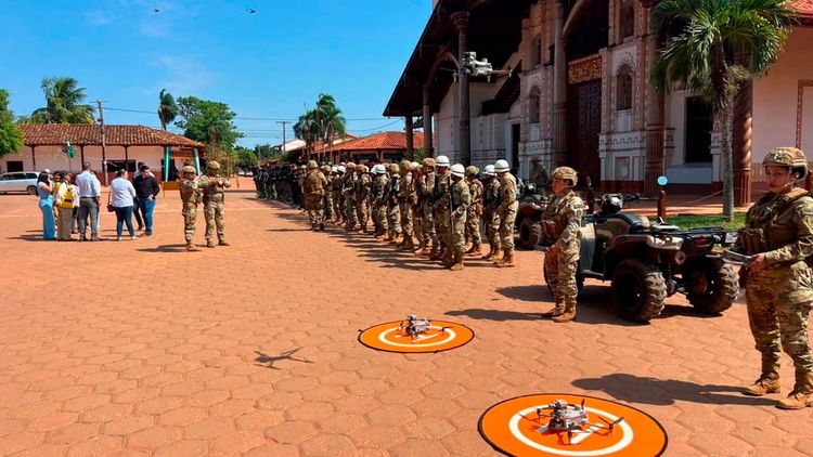 Refuerzan controles contra el crimen organizado en San Ignacio