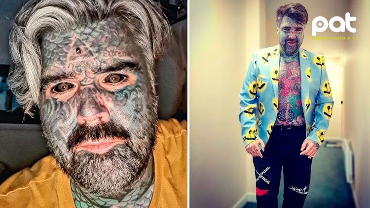 El británico más tatuado y su batalla contra la tecnología de reconocimiento facial