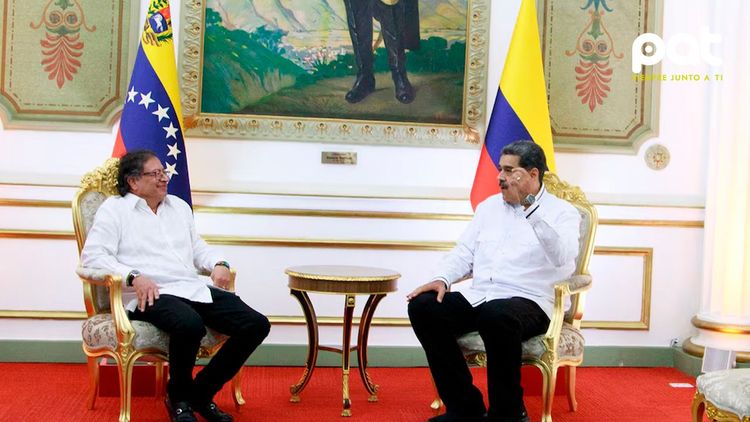 Maduro agradece a Petro por reforzar con 25.000 soldados la frontera 