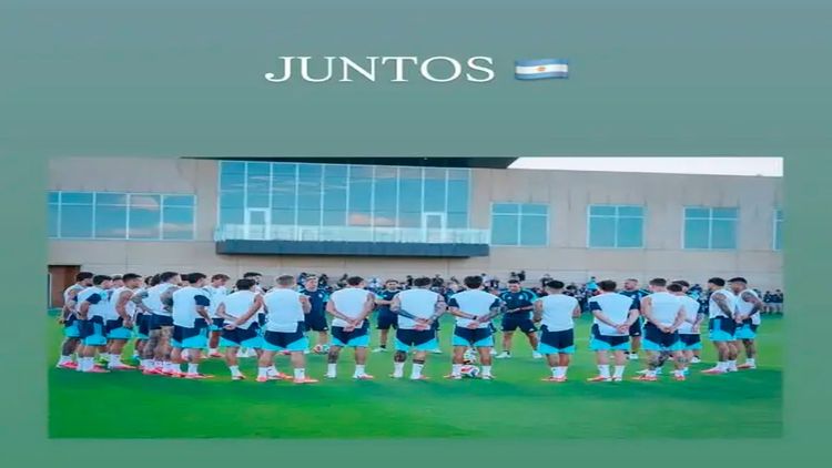 Mensaje de Messi genera tranquilidad en Argentina antes del debut mundialista