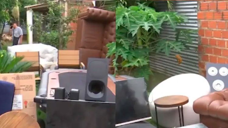 Tres aprehendidos por objetos robados de quinta vinculada a Marset