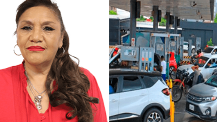 Diputada Jiménez denuncia “mano negra” en crisis de combustible en Santa Cruz