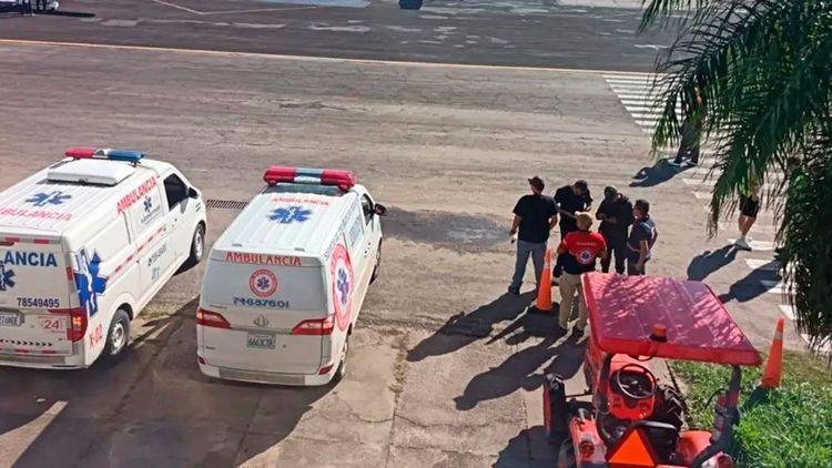 Ambulancias llegan a El Trompillo tras ubicar aeronave en Cochabamba