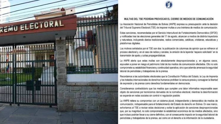 ANPB alerta sobre el impacto de las multas del TSE en medios de comunicación