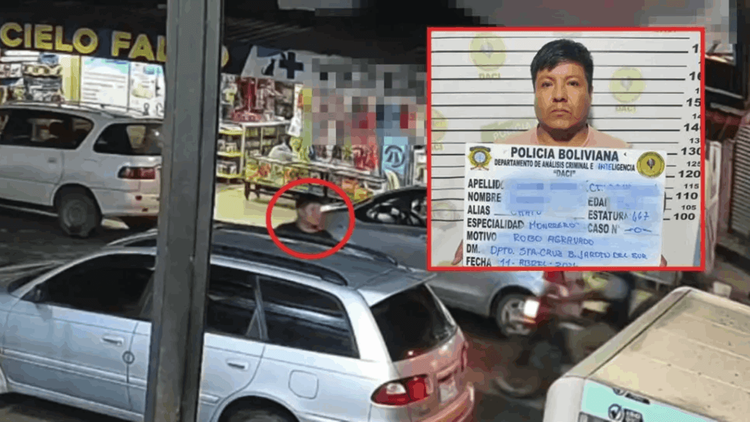  Capturan en Santa Cruz al líder de un clan familiar que atracó Bs 230.000 en una tienda de electrodomésticos 