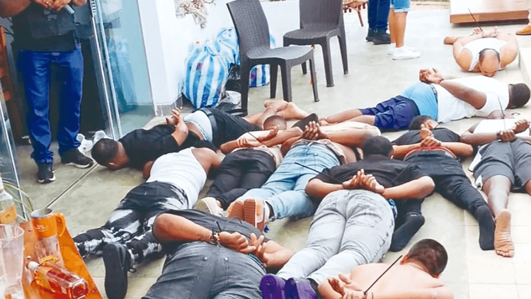 Balacera en Paurito deja 13 detenidos tras operativo policial