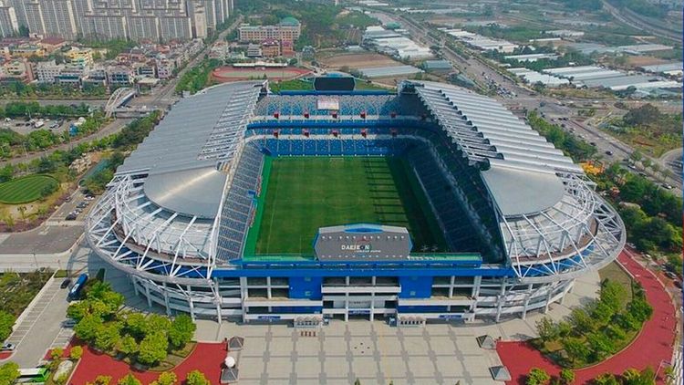 Daejeon World Cup Stadium: escenario mundialista para el duelo entre Corea del Sur y Bolivia