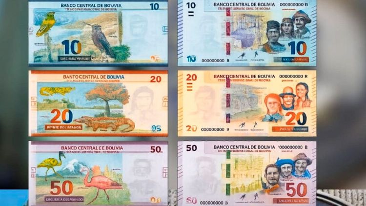 BCB difunde numeración de billetes invalidados