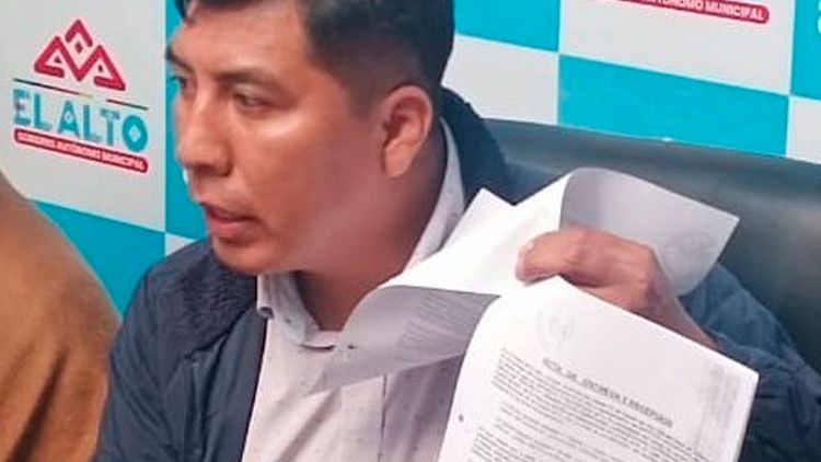 Alcaldía de El Alto aclara que Eva Copa no autorizó obras en Achocalla
