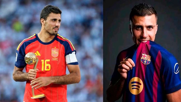 Rodri llega a Barcelona y afirma que jugar en el Barça “es un sueño”