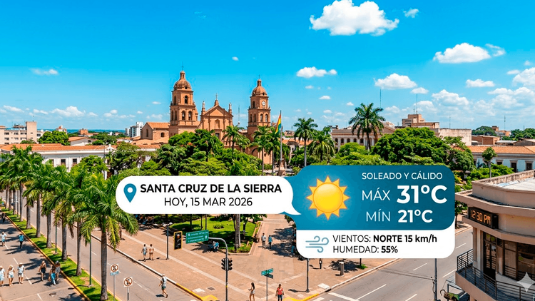 Santa Cruz amanece con cielos despejados y ascenso de temperaturas para este domingo 