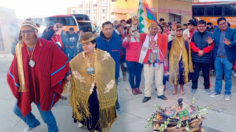  UPEA da inicio al Willka Kuti 5.533 con danza, música y rituales ancestrales