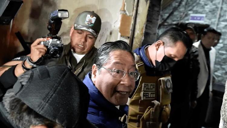 Policía Confirma que Arce Está Bajo Resguardo Tras Recibir Visita de Derechos Humanos en San Pedro