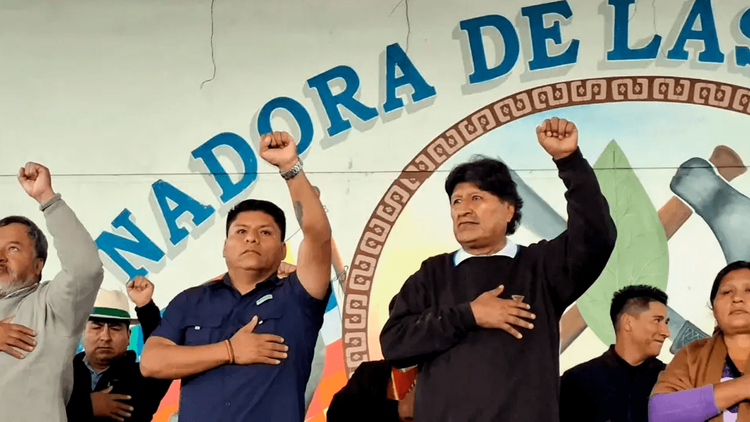 Sectores afines a Evo Morales anuncian marcha desde Caracollo a La Paz para el 12 de mayo contra la ley de reconversión