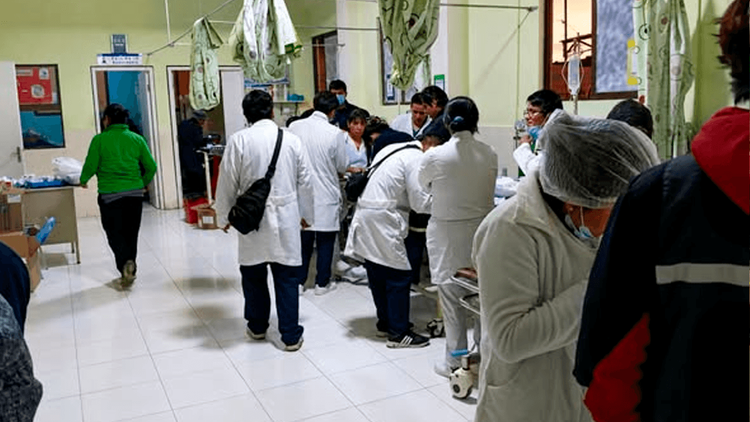 Piden donar sangre para atender a los heridos por las explosiones en un cuartel de Viacha