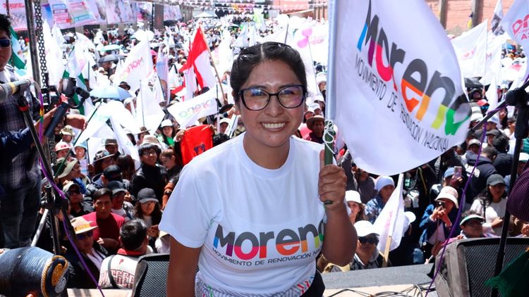 Eva Copa solicitará licencia al Concejo para encabezar campaña presidencial de Morena
